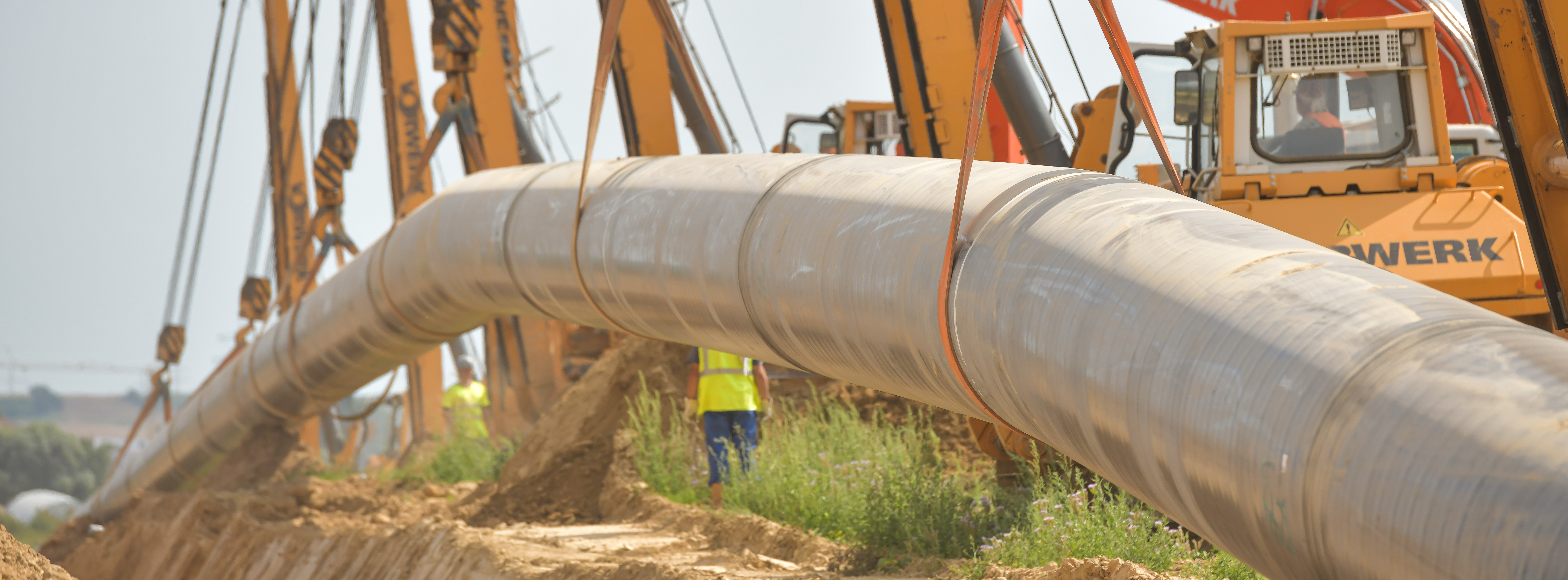 Energie & Management > Gasnetz - Erdgasleitung SEL auf der Zielgeraden