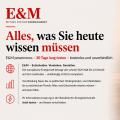 Energie & Management > In Eigener Sache - Testen Sie uns &minus; E&M powernews: Alles, was Sie heute wissen müssen