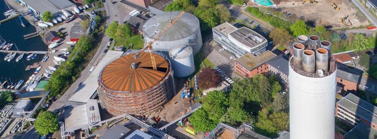 Energie & Management > Wärme - Flensburg hat jetzt zwei Wärmespeicher mit Heizkessel