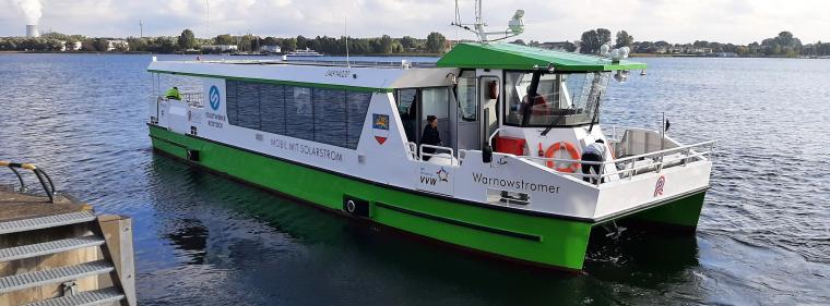Energie & Management > Elektromobilität - Neue Rostocker Elektrofähre in Betrieb