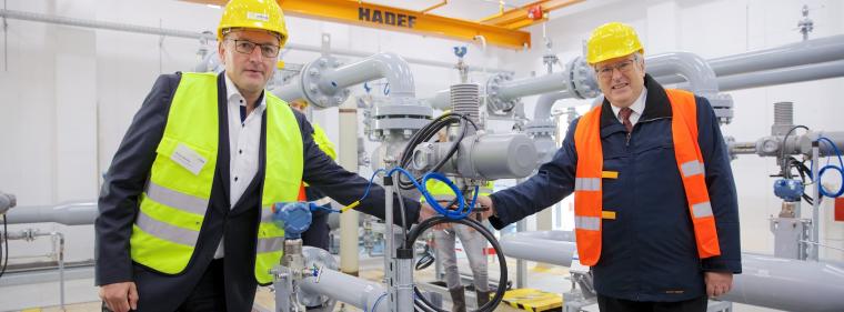 Energie & Management > Gasnetz - Deutschlands erste klimaneutrale Gasstation steht in Potsdam