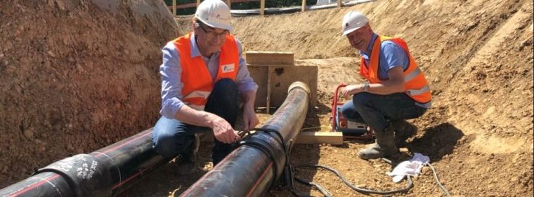 Energie & Management > Stromnetze - Amprion schließt Tiefbau für die Alegro-Leitung ab