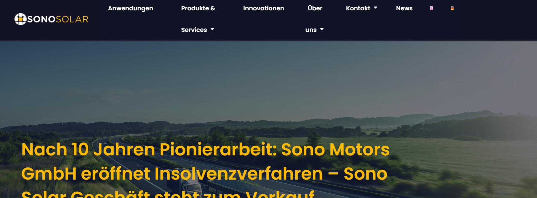 Energie & Management > Wirtschaft - Sono Motors ist insolvent