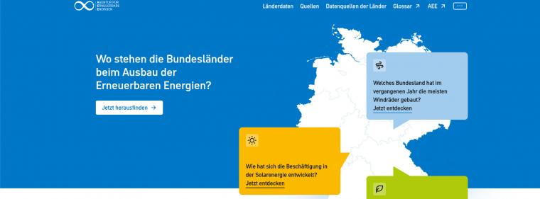 Energie & Management > Klimaschutz - Neue Website zeigt Energiewende der Bundesländer