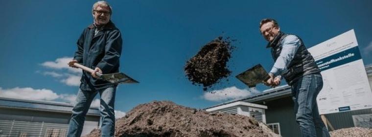 Energie & Management > Sektorkopplung - Spatenstich für erste grüne Wasserstofftankstelle