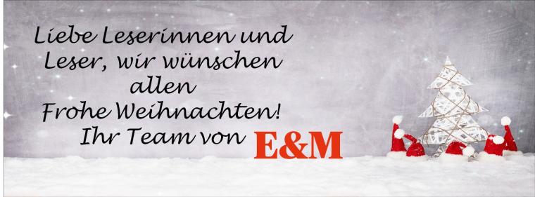 Energie & Management > In Eigener Sache - Frohe Weihnachten!