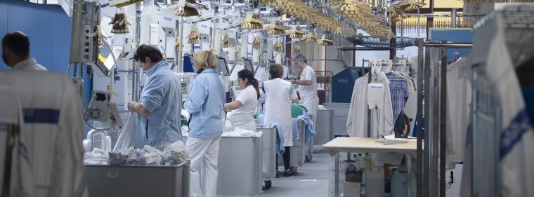 Energie & Management > Effizienz - Microgrid für süddeutsche Großwäscherei