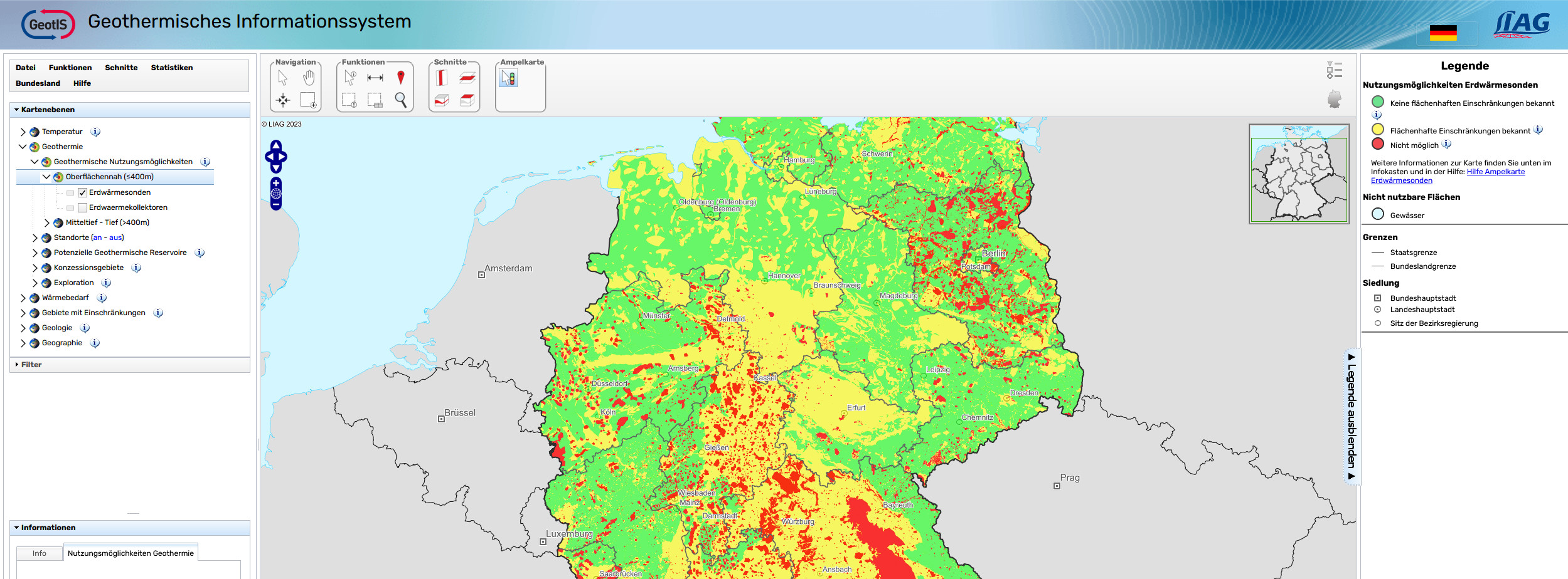 Energie & Management > Geothermie - Eine einheitliche Geothermie-Karte für Deutschland