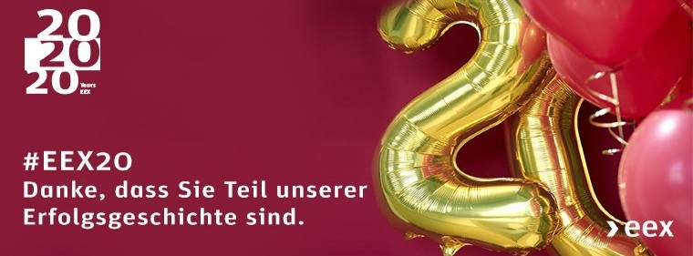 Energie & Management > Advertorial - 20 Jahre EEX - 20 Jahre voller Energie