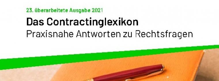 Energie & Management > Contracting - Neue Fassung des Contractinglexikons