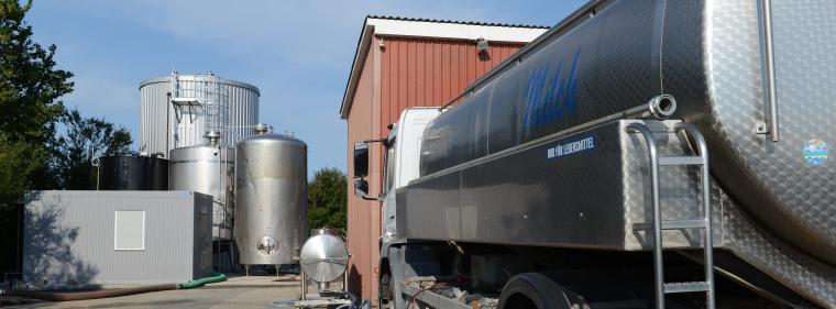 Energie & Management > Biogas - Biogas aus Molke 