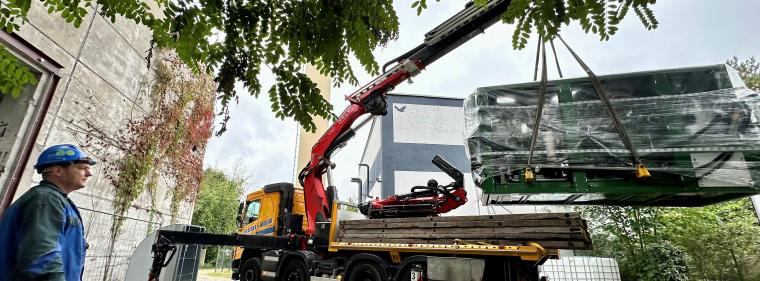 Energie & Management > KWK - BHKW für Erkner ist da