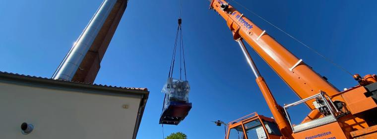 Energie & Management > KWK - BHKW-Lieferung für Fürstenwalde