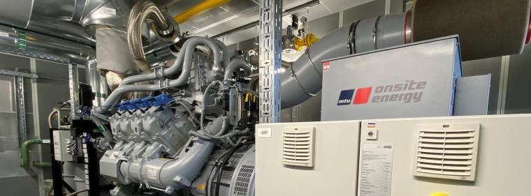 Energie & Management > KWK - BHKW im Quartier Finowfurt im Regelbetrieb