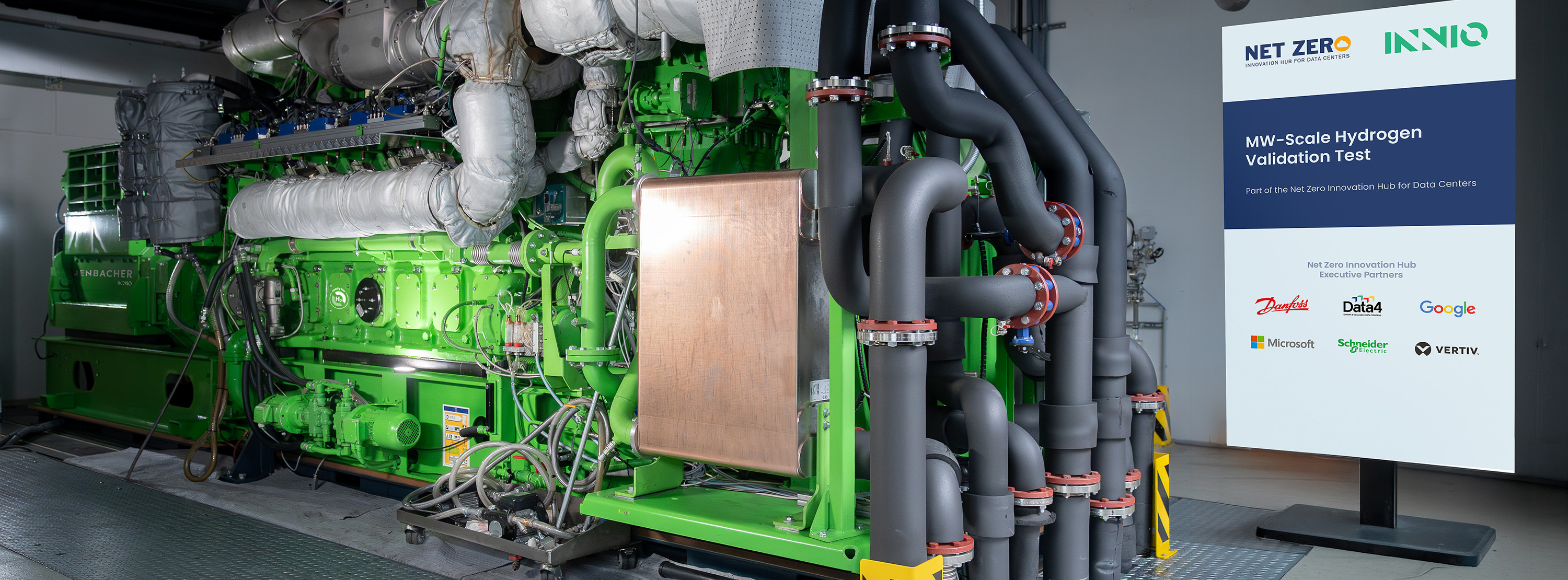 Energie & Management > KWK - Wasserstoffmotor besteht Praxistest für Datacenter-Notstrom