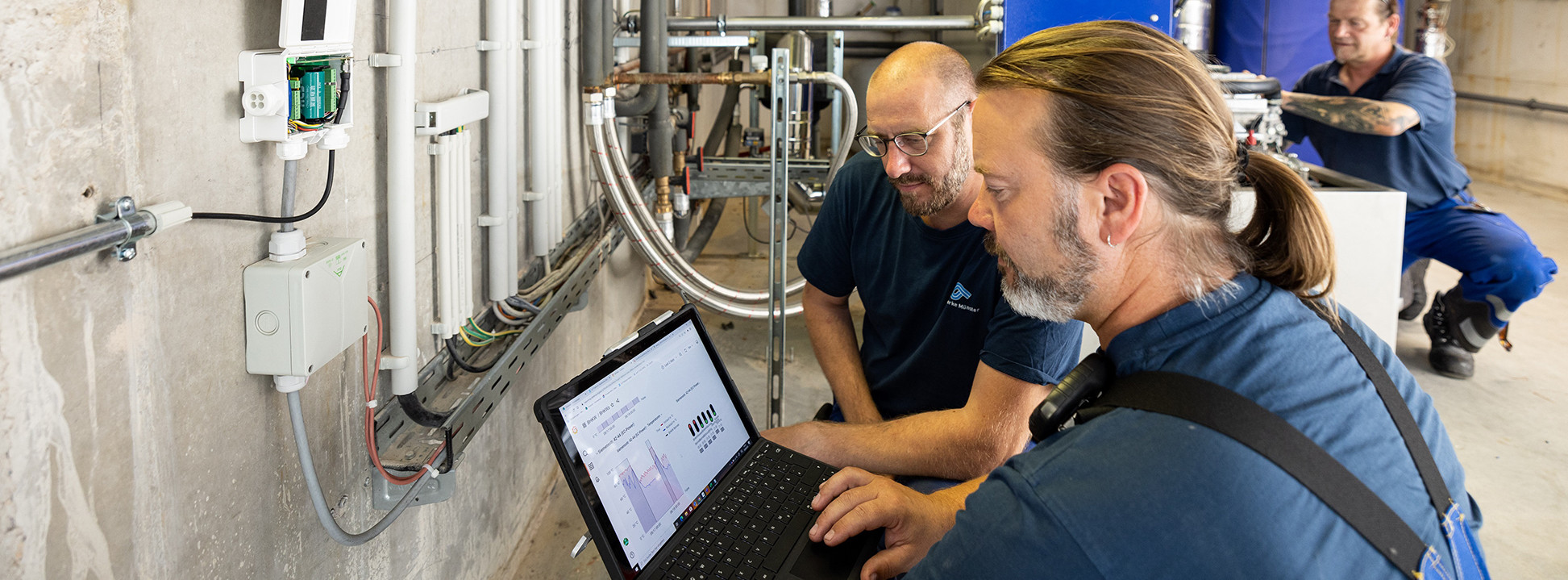 Energie & Management > KWK - Lorawan für Blockheizkraftwerke 