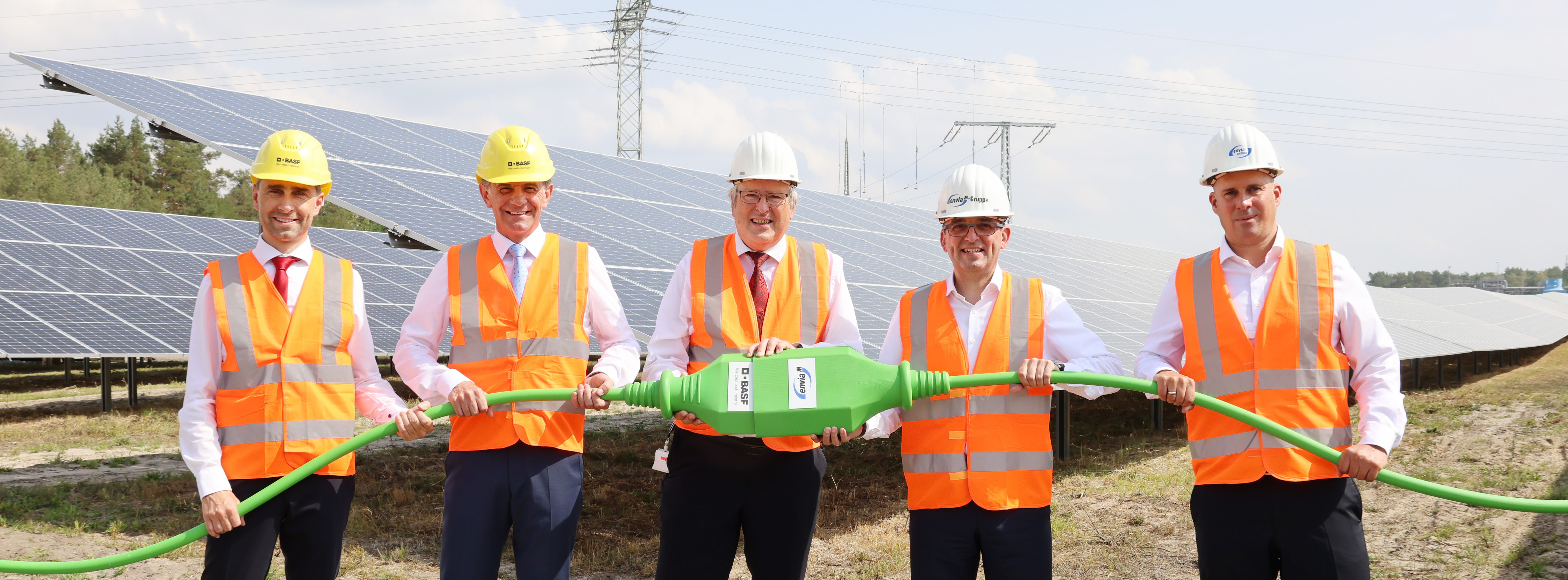 Energie & Management > Photovoltaik - Solarstrom für BASF Schwarzheide
