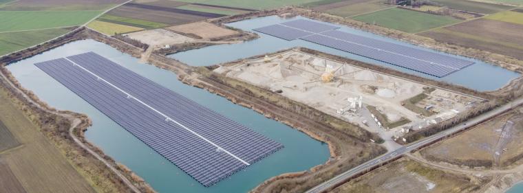 Energie & Management > Regenerative - Baywa Re stellt 24,5-MW-Floating-PV-Anlage fertig