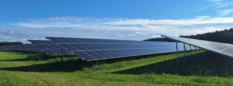 Energie & Management > Photovoltaik - Solarpark aus grüner Produktion