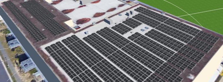 Energie & Management > Regenerative - Enercity installiert Hannovers größte Dach-Photovoltaik-Anlage