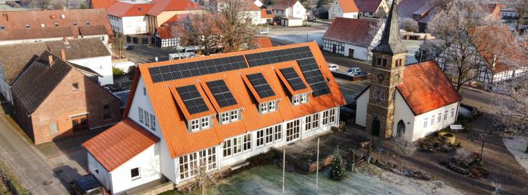 Energie & Management > Photovoltaik - Sonnenstrom vom eigenen Vereinsdach in Osnabrück