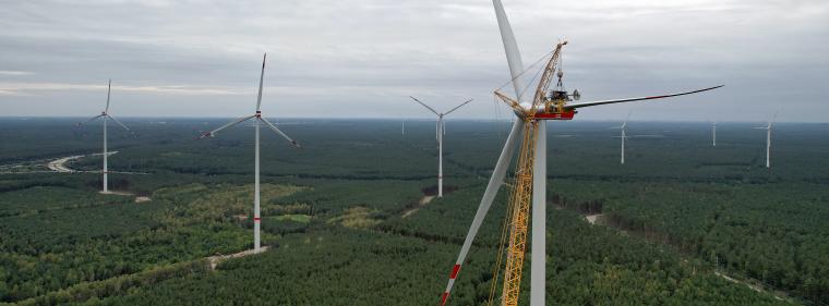 Energie & Management > Windkraft Onshore - 33,6-MW-Windpark Spreeau in Betrieb