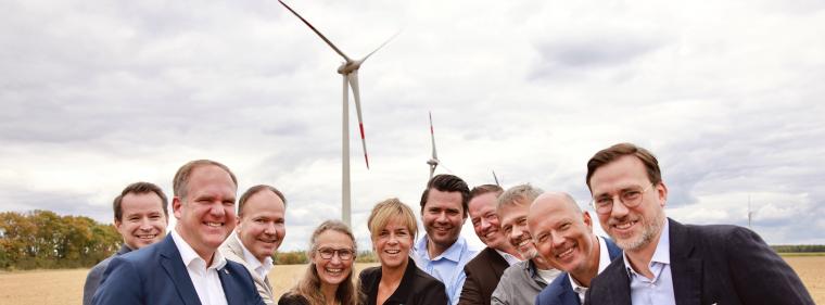 Energie & Management > Auftrag - Windstrom fließt nun direkt in den Bau von Schwerlastregalen