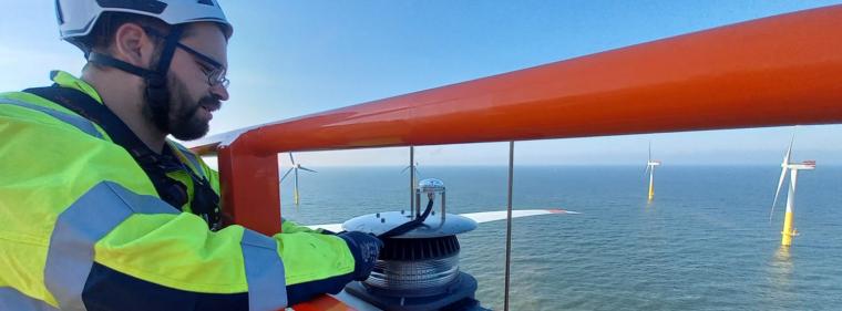 Energie & Management > Windkraft Offshore - Offshore-Windpark bleibt weltweit erstmals nachts dunkel