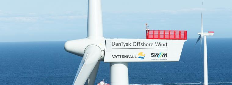 Energie & Management > Unternehmen - Baustart für Offshore-Park Sandbank