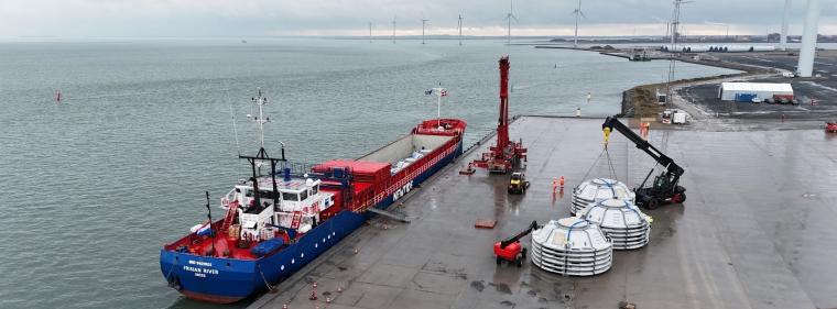 Energie & Management > Windkraft Offshore - Erstmals wiederverwendete Abdeckungen für Monopfähle