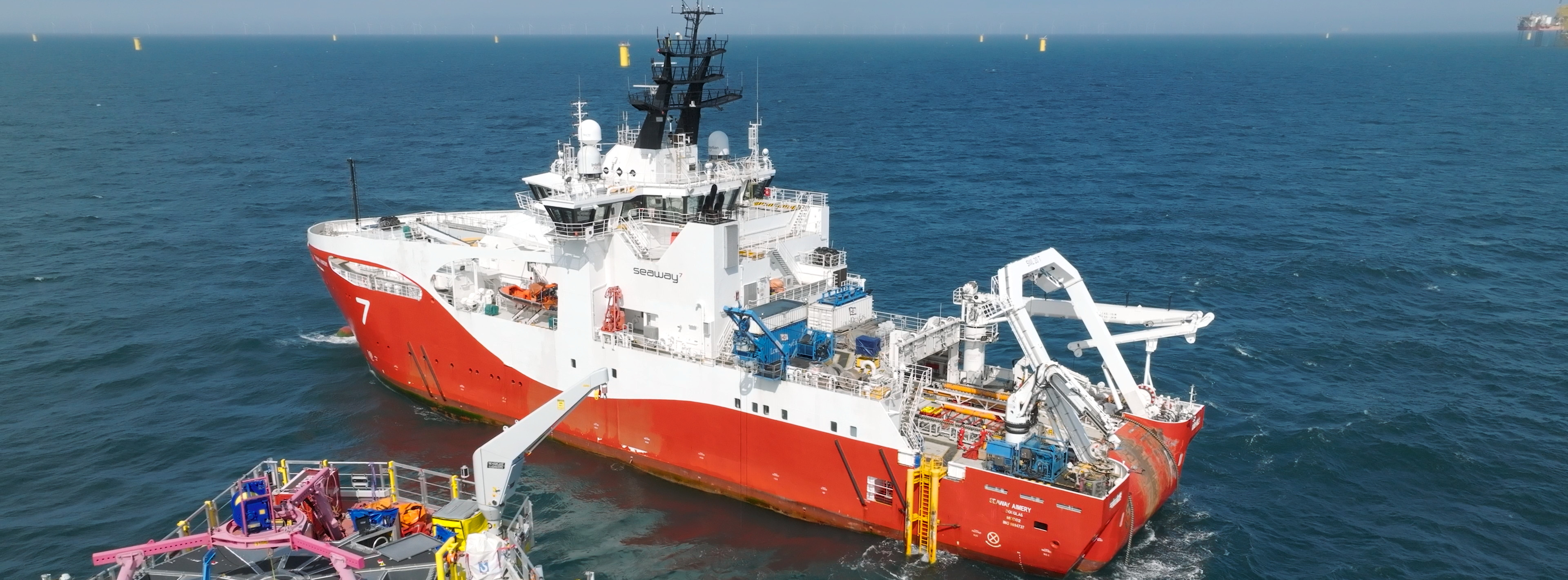 Energie & Management > Windkraft Offshore - Windpark „He Dreiht“ ist fertig verkabelt