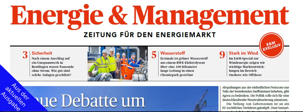 Energie & Management > Aus Der Aktuellen Ausgabe - Sagen Sie mal: Björn Waide