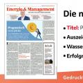 Energie & Management > In Eigener Sache - Jetzt die neue E&M-Ausgabe als ePaper lesen!
