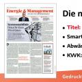 Energie & Management > In Eigener Sache - Jetzt die neue E&M-Ausgabe als ePaper lesen!