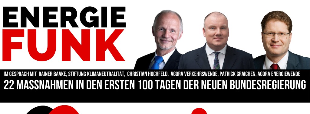 Energie & Management > E&M Podcast - Agora-Empfehlungen für die ersten 100 Tage der neuen Bundesregierung
