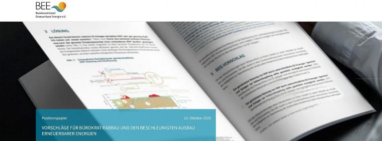 Energie & Management > Politik - BEE fordert weniger Bürokratie für Energiewende