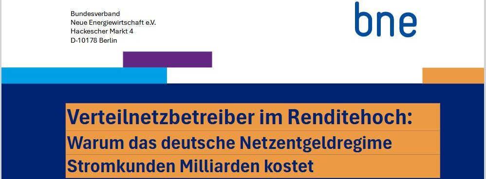 Energie & Management > Stromnetz - BNE kritisiert hohe Renditen der Netzbetreiber
