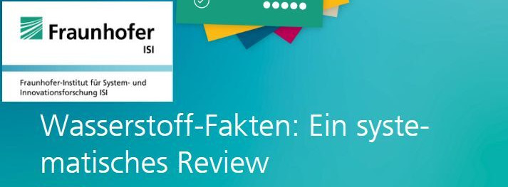 Energie & Management > Wasserstoff - Fraunhofer-Studie bündelt Fakten zum H2-Einsatz