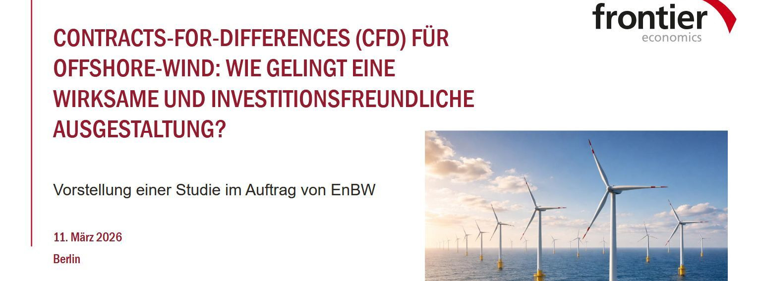 Energie & Management > Windkraft Offshore - Studie schlägt neues Fördermodell vor