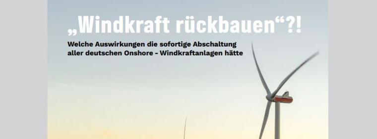 Energie & Management > Windkraft Onshore - Studie warnt vor Kampagne gegen Windkraft