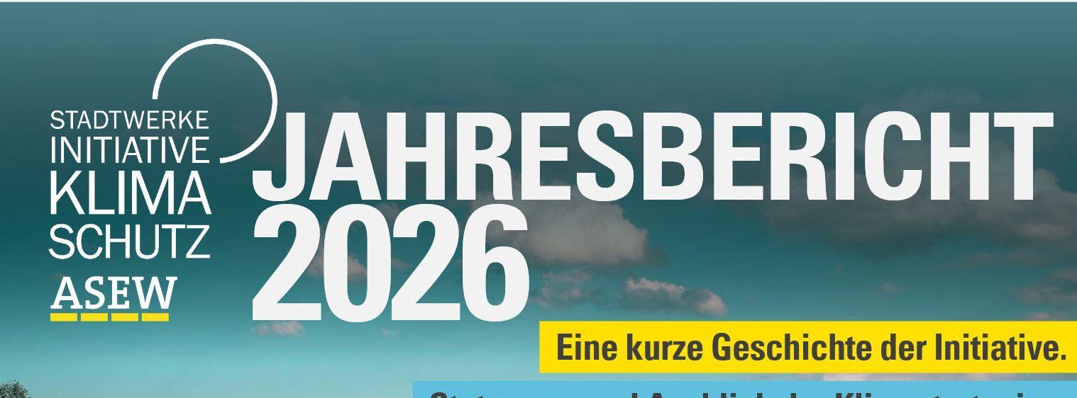 Energie & Management > Stadtwerke - ASEW richtet Klimaschutz-Initiative neu aus