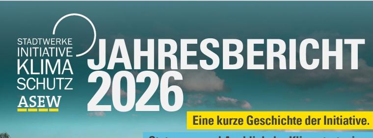 Energie & Management > Stadtwerke - ASEW richtet Klimaschutz-Initiative neu aus