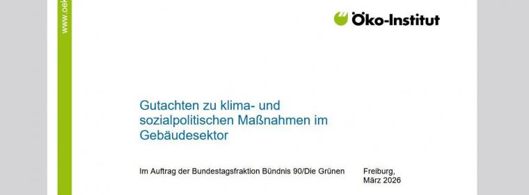 Energie & Management > Studien - Neue Instrumente für soziale Wärmewende