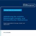Energie & Management > Studien - Klimaschutzkosten sozial ausgleichen