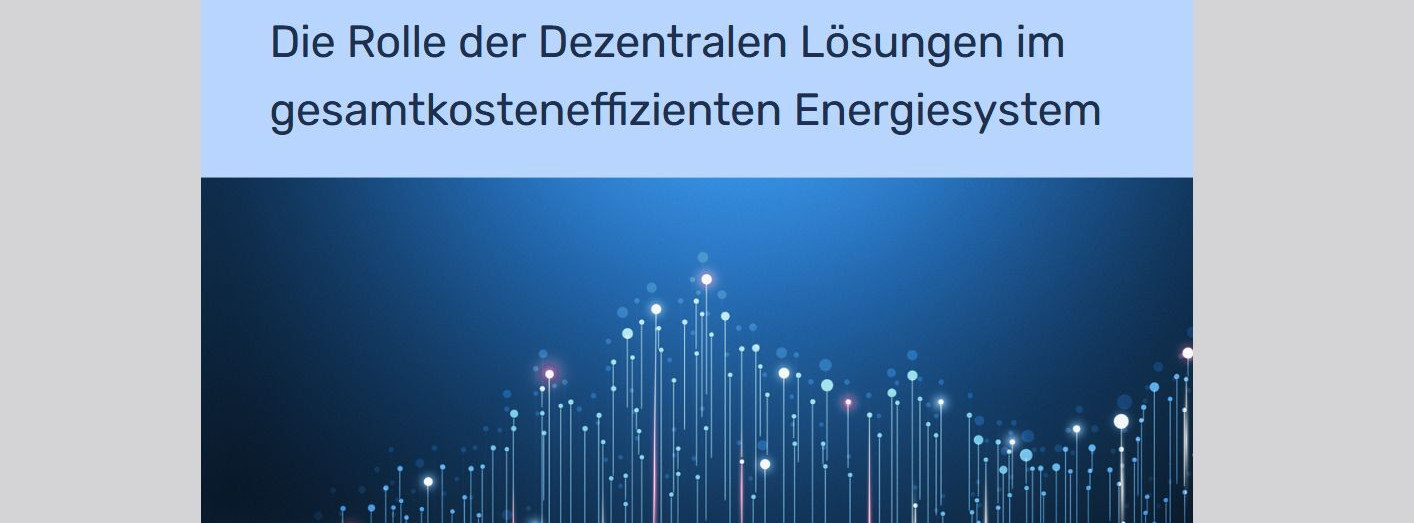 Energie & Management > Studien - Studie sieht Milliardenpotenzial in dezentraler Energie