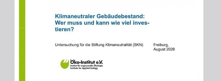 Energie & Management > Wärme - Stiftung fordert mehr Hilfen für Wärmewende
