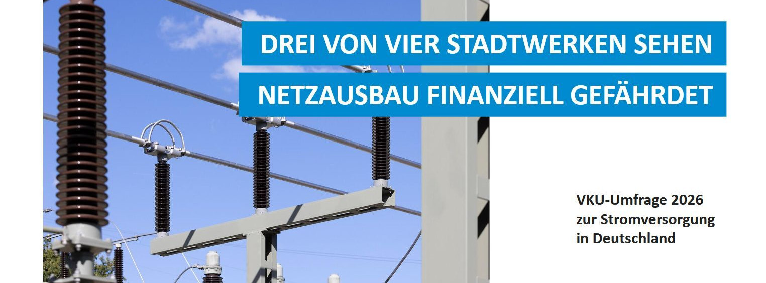 Energie & Management > Stromnetz - Drei von vier Stadtwerken fehlt Geld für Netzausbau