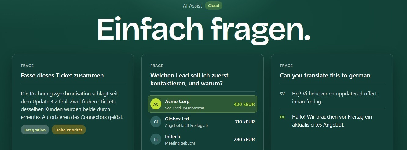 Energie & Management >  - Lime integriert KI-Assistenten in CRM-System
