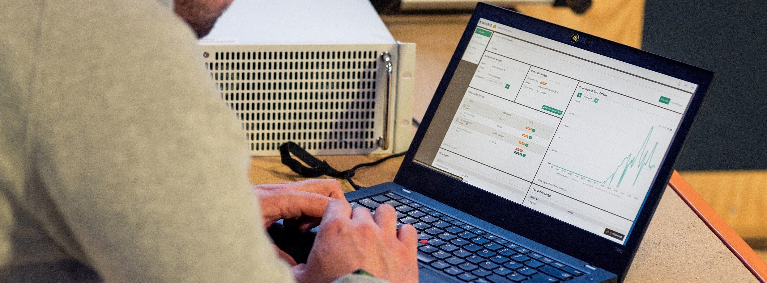 Energie & Management > IT - Neues Wartungssystem für dezentrale Energiegeräte 