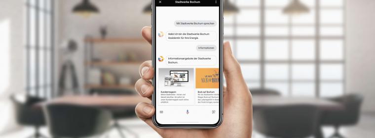 Energie & Management > Vertrieb - Bochumer Stadtwerke per Sprachassistenten erreichbar